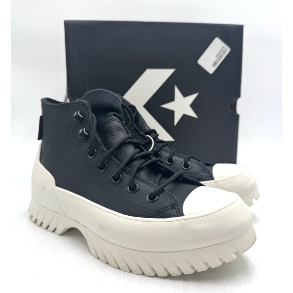 Converse CHUCK TAYLOR ALL STAR LUGGED Women's NEW Casual Shoe Black US Size 6.5 - Picture 1 of 11
